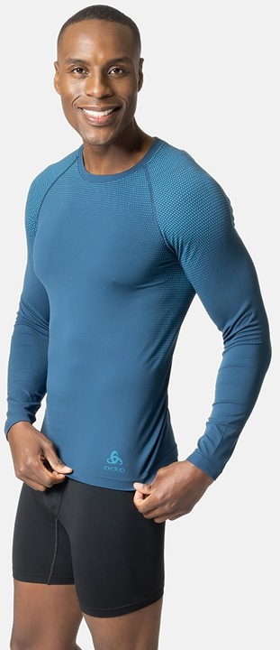 Actual product image Odlo BL TOP crew neck l/s PERFORMANCE LIGHT E (M)