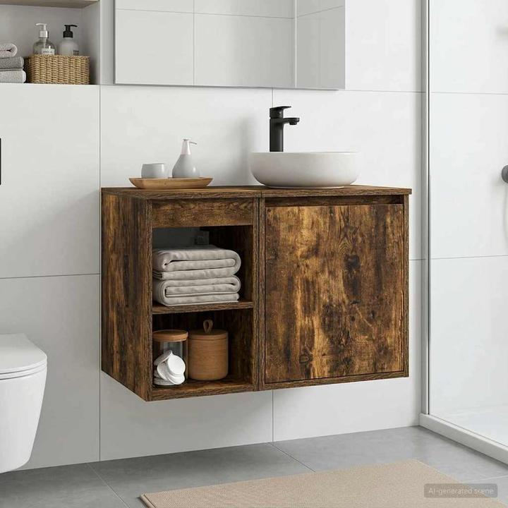 Produktbild vidaXL Badezimmerschrank (44.50 x 30 x 50 cm)