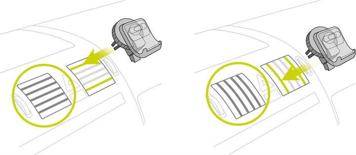 Actual product image TomTom Ventilation slot holder GO for Go520/Go5200