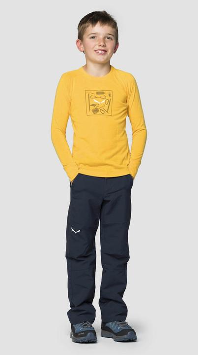 Produktbild Salewa Kid's Pure Graphic Dry L/S Tee (128)