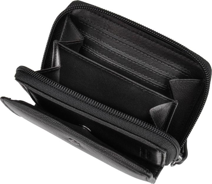 Actual product image Bugatti Black Magic Geldbörse RFID Schutz Leder 11 cm