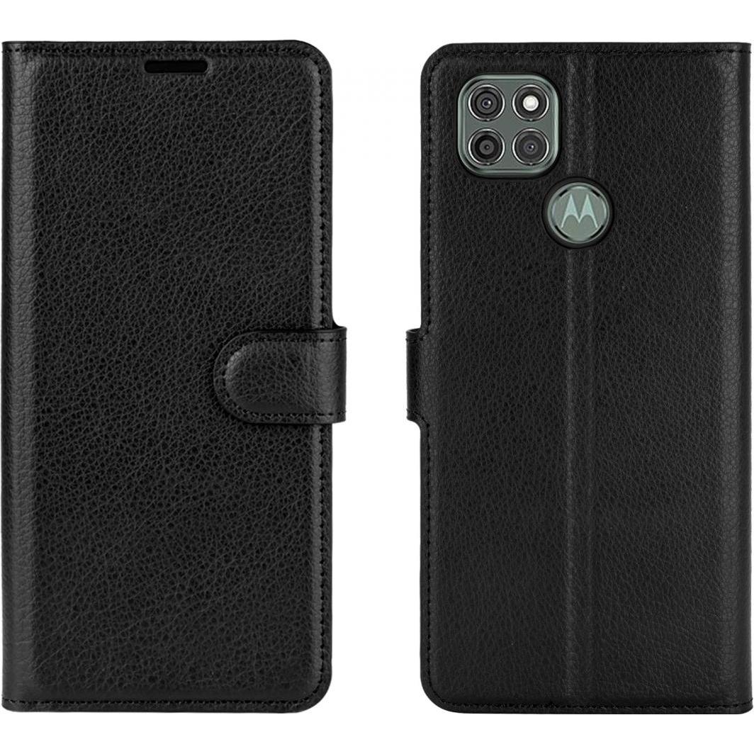 Thumbnail - Screenguard Motorola Moto G9 Power Leather Guard Lederhülle (Motorola Moto G9 Power), Smartphone Hülle, Schwarz