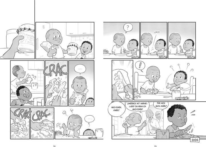 Actual product image Supereasy – Mein Comicroman (German, Christina Neiske, Pietro B. Zemelo, Giulio D'Antona, Khaby Lame, 2023)