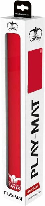 Produktbild Ultimate Guard UGD010196 - Spielmatte - einfarbig, rot, 61 x 35 cm