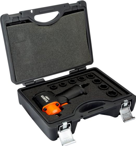 Produktbild Irimo 1/2" Mini-Schlagschrauber-Satz mit kurzen Kraft-Steckschlüssel-Einsätzen (19 mm, 24 mm, 14 mm, 22 mm, 16 mm, 21 mm, 17 mm, 13 mm)