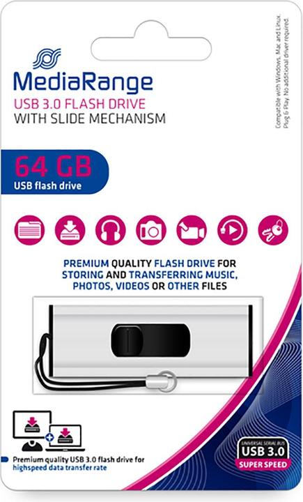 Immagine prodotto MediaRange Mr917 (64 GB, USB-A)