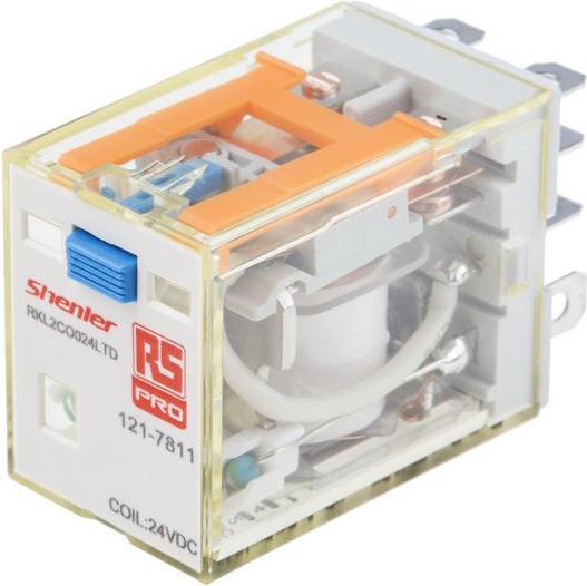 Produktbild RS PRO Miniature Power Relay 10A DPCO 24Vdc