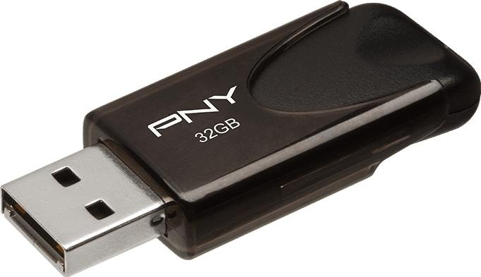 Produktbild PNY Attache 4 (2-Pack) (32 GB, USB 2.0, USB-A)