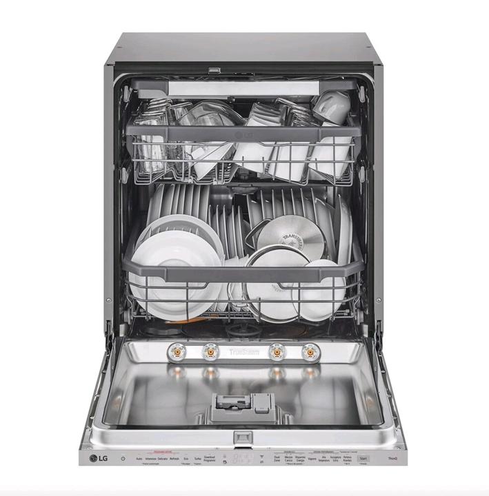 Immagine prodotto LG QuadWash DB365TXS Lavastoviglie a scomparsa totale Classe B 14 coperti Vapore Wi-Fi
