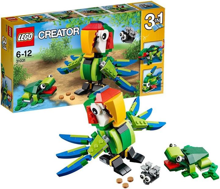 Image du produit LEGO Animaux de la forêt tropicale (31031, LEGO Creator Expert)
