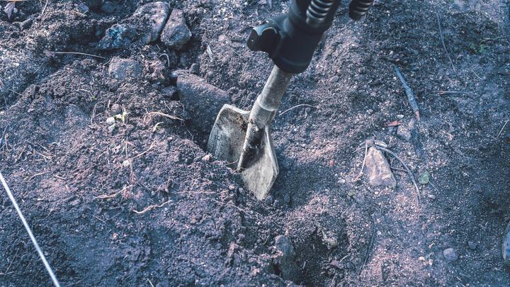Actual product image Bosch Professional Zubehör PRO HEX 30-4C spade chisel, rounded, 135 x 400 mm (135 mm)