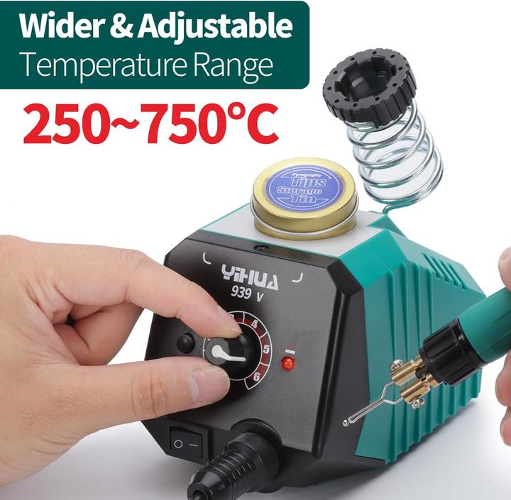 Produktbild Yihua Brandmalerei Brennset mit 23 Drahtspitzen und Zubehör