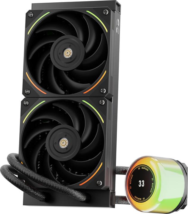Produktbild 1stplayer Kit Watercooling AIO CC RGB - 240mm (Noir)