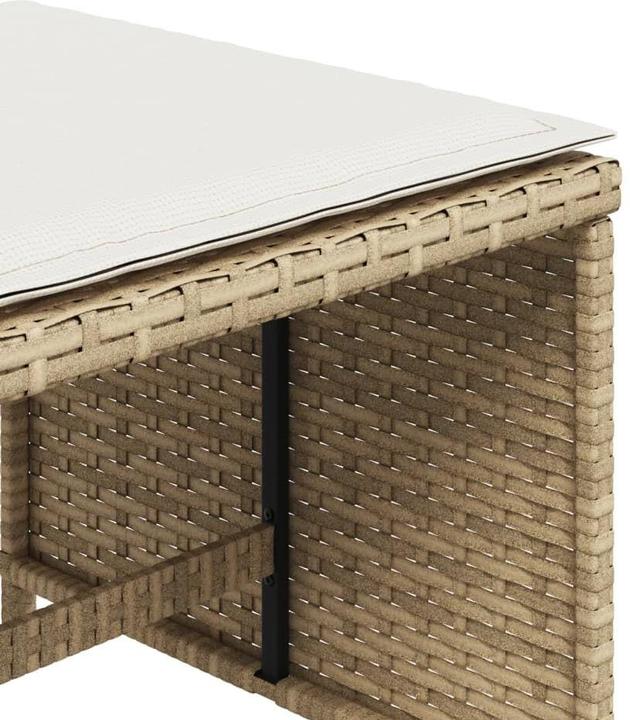 Actual product image vidaXL Gartenhocker