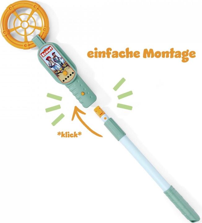 Actual product image Simba Scout metal detector