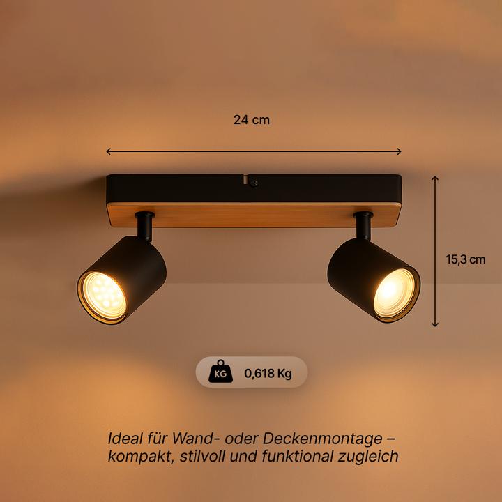 Image du produit Brilliant Jello Wood (345 lm, GU10)