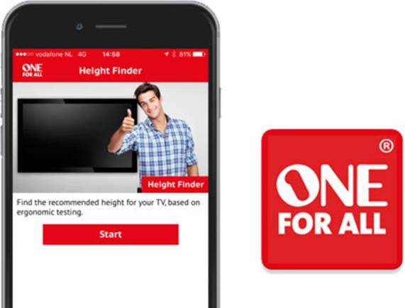 Actual product image One for All Solid WM4241 (Wall, 42", 30 kg)