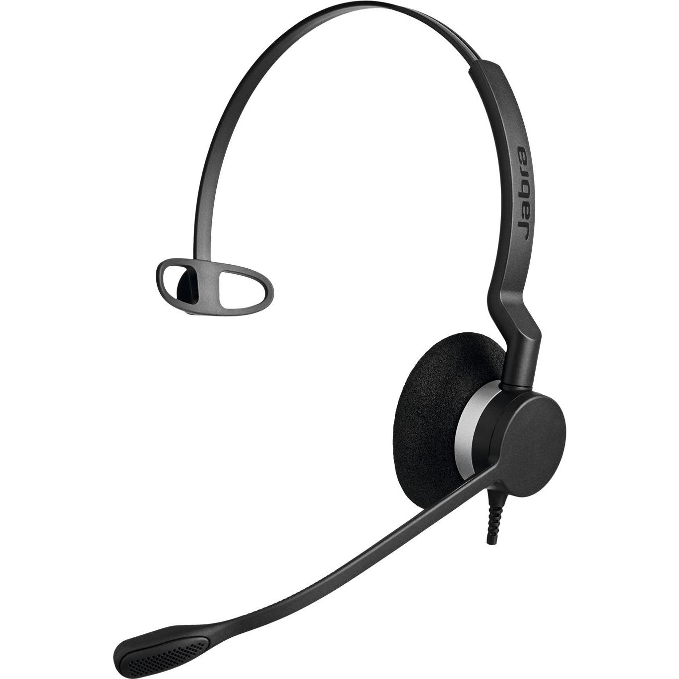 Jabra BIZ 2300 MS Mono (Kabelgebunden, USB-A), Office Headset, Schwarz