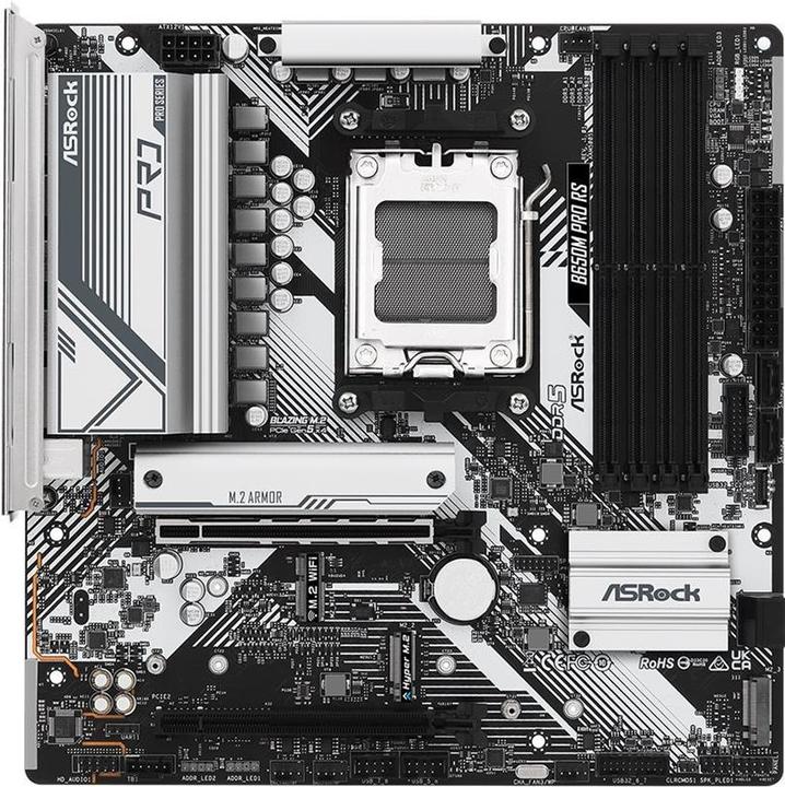 AsRock B650M Pro RS (AM5, AMD B650, mATX)