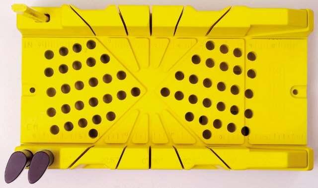 Produktbild Stanley Gehrungslade (aus Kunststoff, Haltenocken-System, integrierter Sägestopp, 90°/45°/22,5° Wink