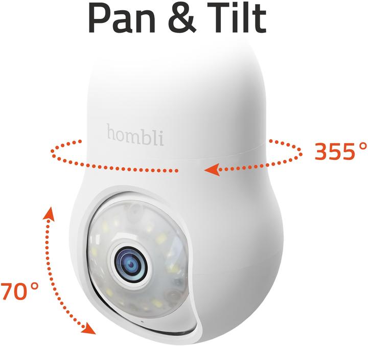 Image du produit Hombli Bulb Cam (2560 x 1440 Pixels)