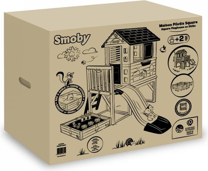 Image du produit Smoby Maison de jeu Square Échasses