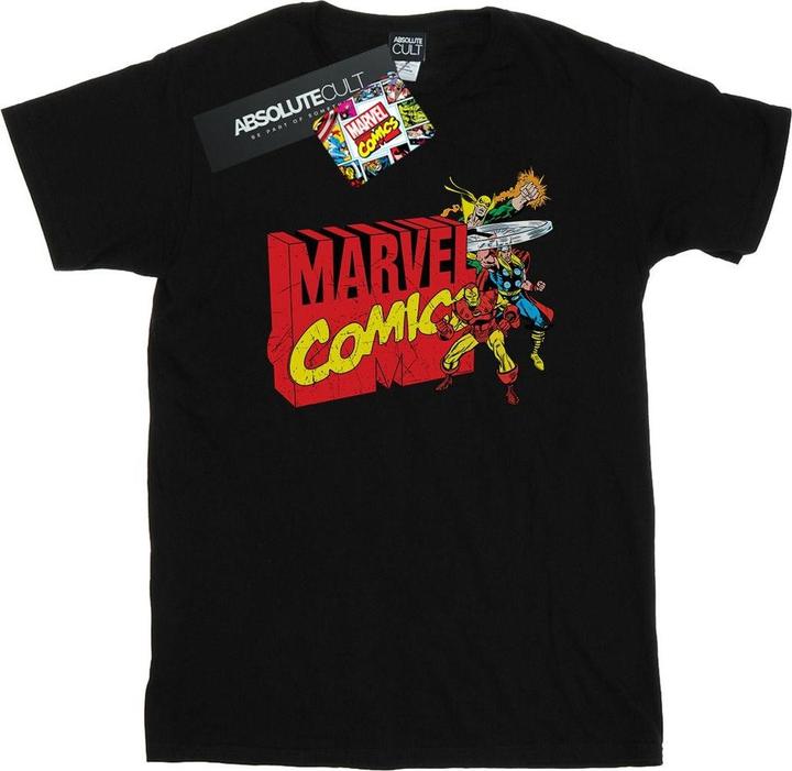 Actual product image Mens Vintage Logo Blast T-Shirt (M)