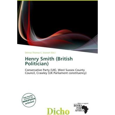 Henry Smith (British Politician), Fachbücher