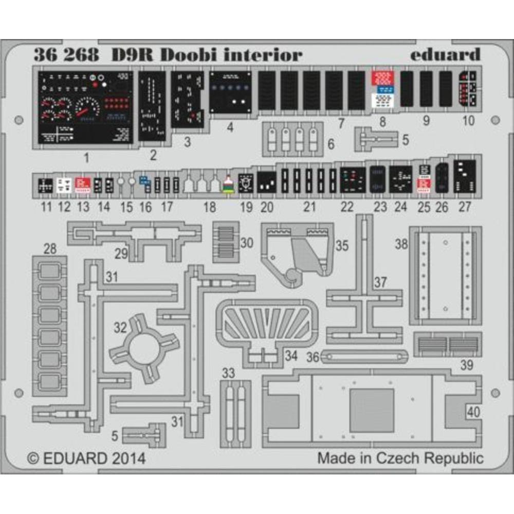 Eduard D9R Doobi interior for Meng