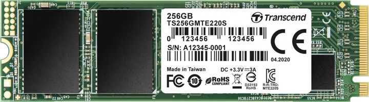 Actual product image Transcend 220S (256 GB, M.2 2280)