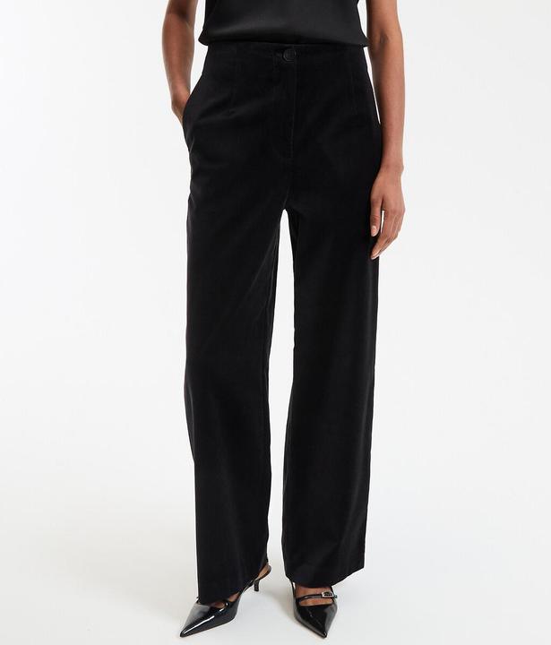 Image du produit La Redoute Collections Weite Hose aus glattem Samt (Bande de fréquences 38 (2600 MHz))