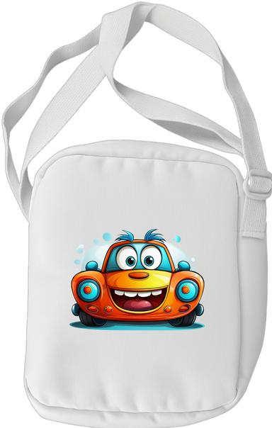 Produktbild Bügelbilder Schulrucksack-Set Comic Auto 2