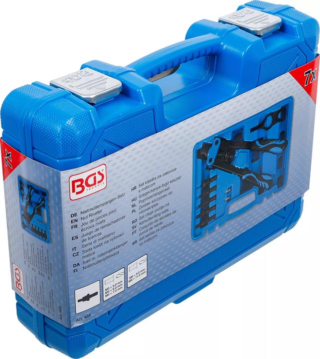 Actual product image BGS Rivet nut pliers set