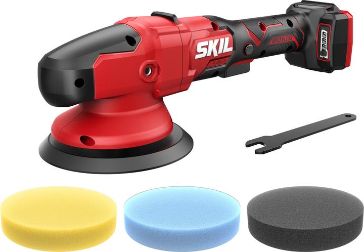 Skil SR1E3790CA Akku-Exzenterpolierer 20V bürstenlos exkl. Akkus und Ladegerät (Exzenterpolierer)