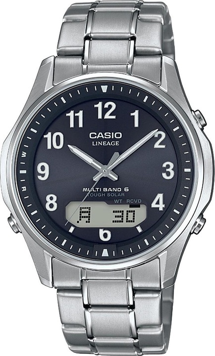 Immagine prodotto Casio Radiocomandato (Orologio da polso analogico, Orologio digitale, Orologio radiocontrollato, 40 mm)