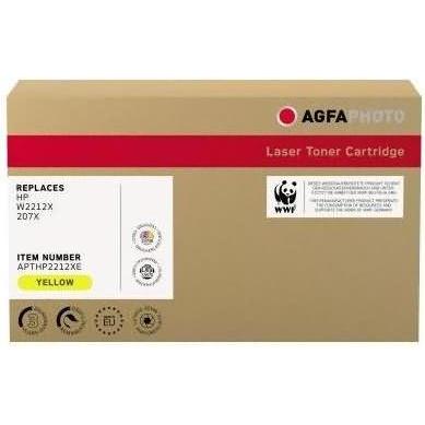 AGFAPHOTO, Toner, Toner gelb wie HP W2212X 207X APTHP2212XE 2.45K