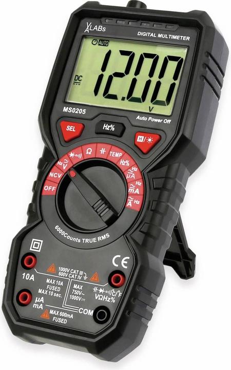 Produktbild VAL MS0205 - TRMS Digital-Multimeter, 6.000 Counts