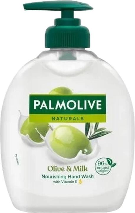Produktbild Palmolive Handseife 300 ml Pumpflasche Nat. Olive (Flüssigseife, 300 ml)