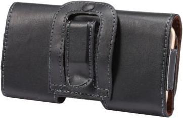 Produktbild Ueli Express Universal Echtleder Gürtel Etui Schwarz S (Apple iPhone 5, Apple iPhone 5s)
