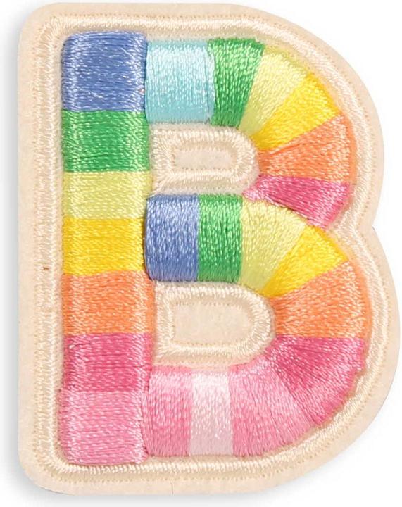 Actual product image PhoneLook Sticker Sticker for mobile/tablet/computer 3D embroidered Lettre B
