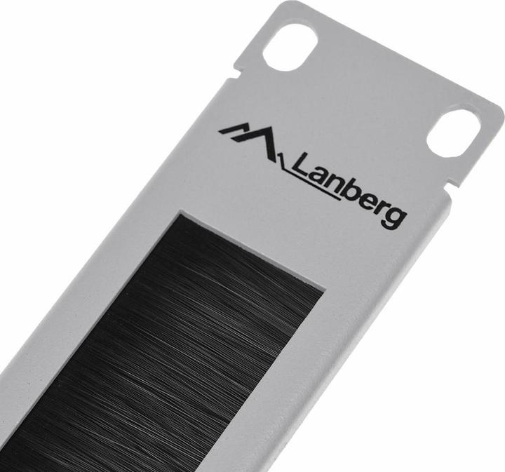 Image du produit Lanberg 19 " Panneau pinceau pour rack 1U gris
