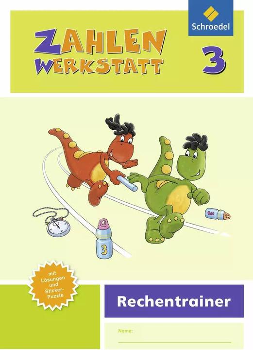 Produktbild Zahlenwerkstatt 3. Schuljahr. Rechentrainer (Deutsch, Andrea Peter-Koop, Claudia Neuburg, Gerhild Träger, Michaela Schmitz, Thomas Rottmann)
