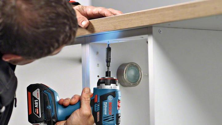 Immagine prodotto Bosch Professional GSR 18 V-EC FC2, 2 batterie da 5.0Ah, incluso L-Boxx + set SDS (Batteria ricaricabile)