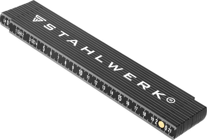 Actual product image Stahlwerk Folding rule 3 meter precise plastic folding rule metric digits