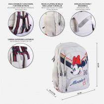 Produktbild Minnie Mouse Minnie - Schulrucksack gross 46 cm, hellgrau