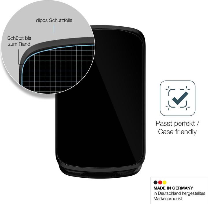 Actual product image Dipos Anti-Shock Screen Protector Clear
