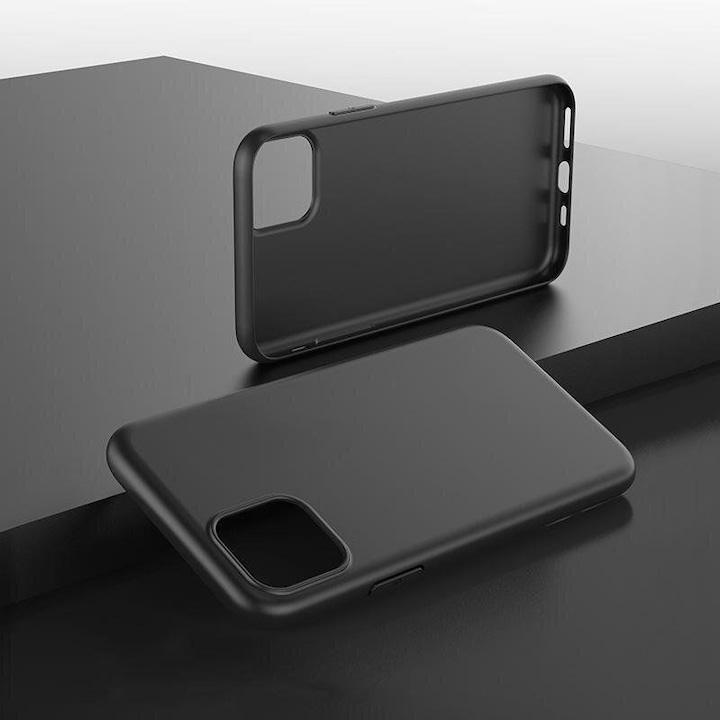 Produktbild Hurtel Soft Case TPU gel protective case cover for Samsung Galaxy A02s EU black (Samsung Galaxy A02s)