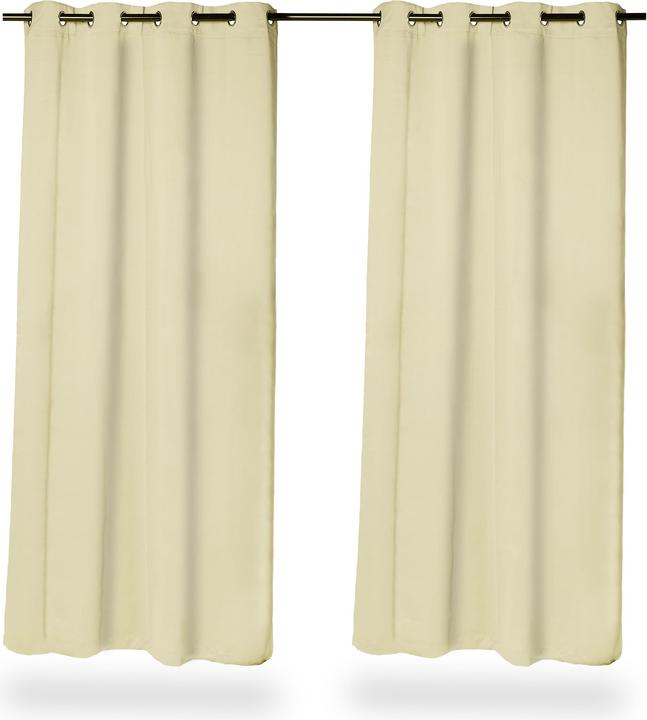 Produktbild Relaxdays 2x Vorhang (245 x 135 cm)