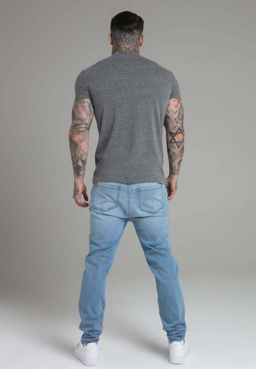 Immagine prodotto Siksilk Maglietta Marl in grigio scuro (XL)