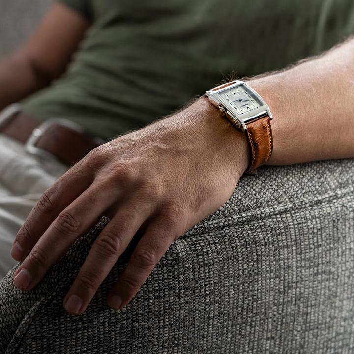 Image du produit Alpina Watch Alpina AL-530SAC3C6 Heritage Carree (Montre analogique, 33 mm)